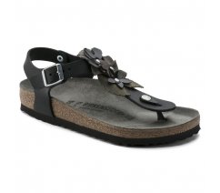Dámské luxusní sandále Birkenstock 1004966 Kairo Flowe Black