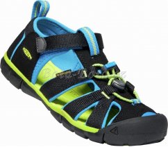 Dětské sandále Keen 1022969 SEACAMP II CNX Y-BLACK/BRILLIANT BLUE