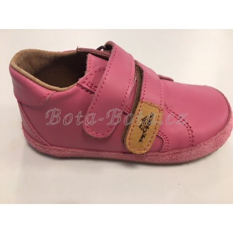 Dětské celoroční boty bosé Pegres 1408 růžová