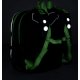 Zelený batoh s chameleony Topgal ENDY 22055