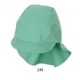 Sterntaler 1531430-249 Plátěná čepice s kšiltem a ochranou krku, UV filtr