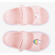 Dětské kroksy Coqui 8861-406-4140 Yogi, Candy Pink/Candy Blue Rainbow /amulet