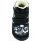 Zimní dětské barefoot boty BEDA BLACK MOON BF 0004/W/MK/NL