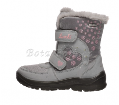 LURCHI 33-31031-35 Dívčí blikací zimní boty Lurchi KARLI 33-31031-35